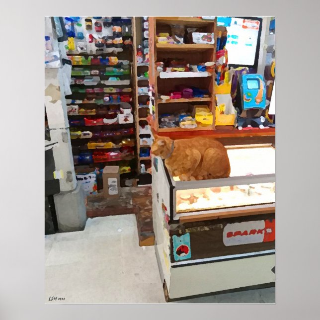 Poster Chat Bodega (Devant)