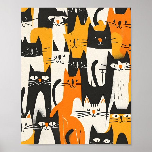 Poster Chat 😺 Caboodle 💕 (Devant)
