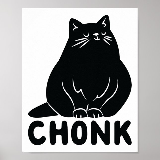 Poster Chat Chonk (Devant)