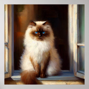 Poster Chat de l'Himalaya