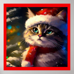 Poster Chat de Noël 5
