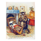 Chat et chat bébé, Louis Wain