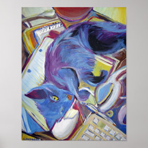 Poster Chat et souris