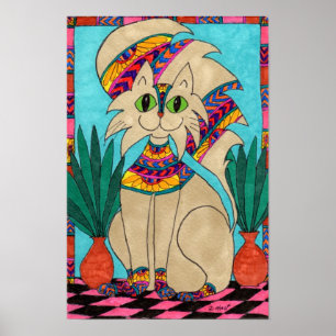 Poster Chat Goddess