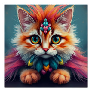 Poster Chat Imaginaire