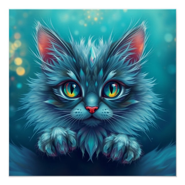 Poster Chat Imaginaire (Devant)