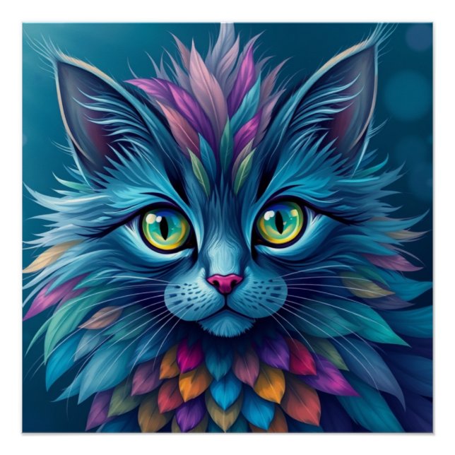 Poster Chat Imaginaire (Devant)