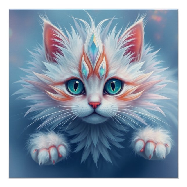 Poster Chat Imaginaire (Devant)
