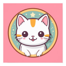 Chat japonais mignon Kawaii Kitten