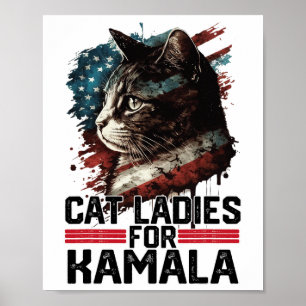 Poster Chat Ladies Pour Kamala Harris Funny Chat 2