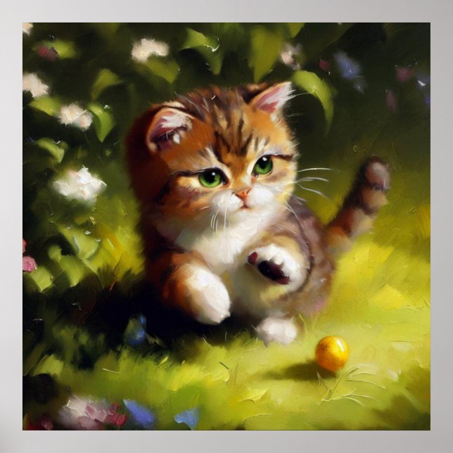 Poster Chat nain (Devant)