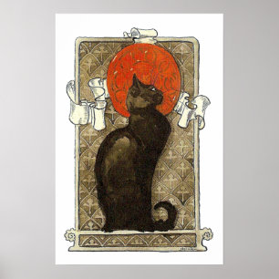 Poster Chat noir, Alexandre Steinlen
