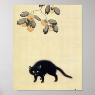 Poster Chat noir Hishida Shunso