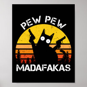 Poster Chat - Pew Pew Madafakas Crazy Summer Chat Avec Ar