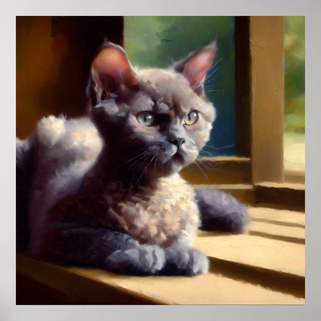 Poster Chat Rex Oregon (Devant)