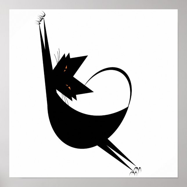 Poster Chat Stretchy (Devant)