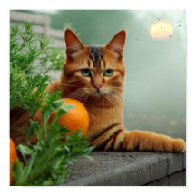 Chat Tabby Orange
