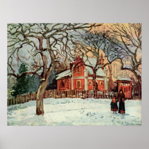 Poster Châtaigniers à Louveciennes