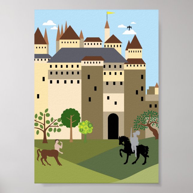 Poster château (Devant)