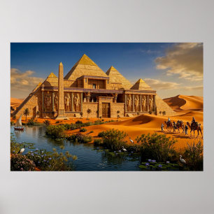 Poster Château Ancien des Sables Torrides