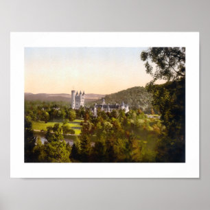 Poster Château Balmoral, Aberdeenshire, Écosse