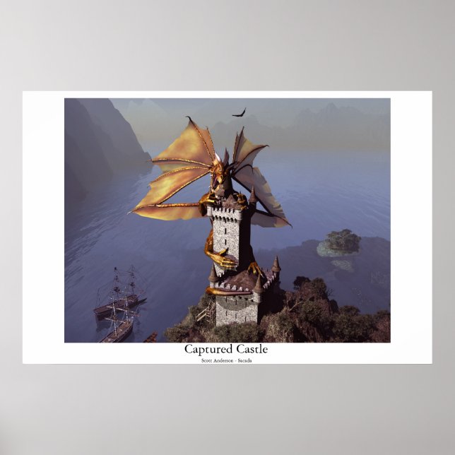 Poster Château capturé (Devant)