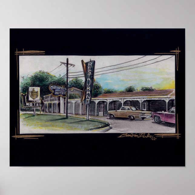 Poster chateau charles (Devant)