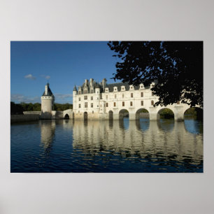 Poster Chateau Chenonceau, Cher, Loir-et-Cher, 2