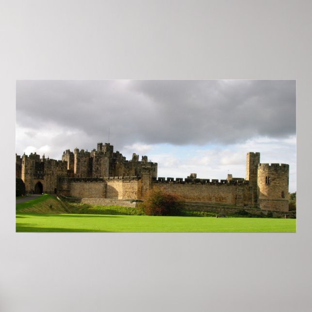 Poster Château d'Alnwick (Devant)