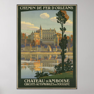 Poster Château d'Amboise