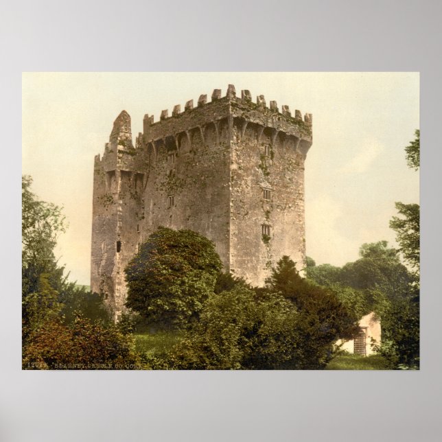 Poster Château de Blarney, comté de Cork (Devant)