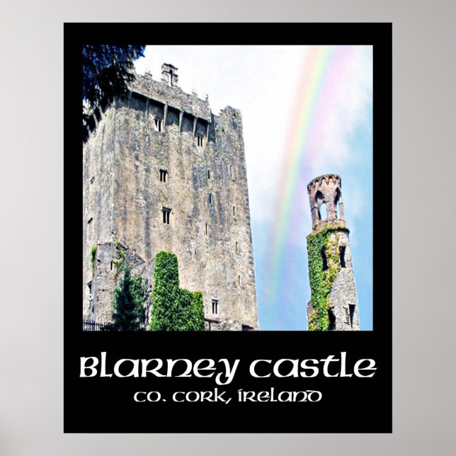 Poster Château de Blarney, Irlande. Irlandais, Poster, Ca (Devant)