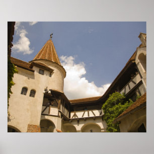 Poster Château de Bran du 13e siècle (château de Dracula)