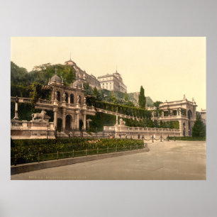 Poster Château de Buda, Budapest, Hongrie