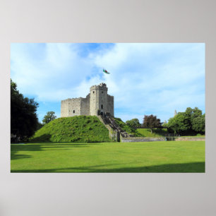 Poster Château de Cardiff - Gardien II