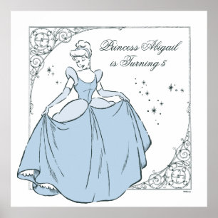 Poster Château de Cendrillon   Fairy Tale Anniversaire