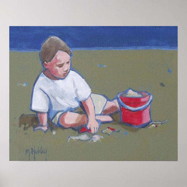 Poster Château de Château de Saint-Jacques sur la plage (Devant)