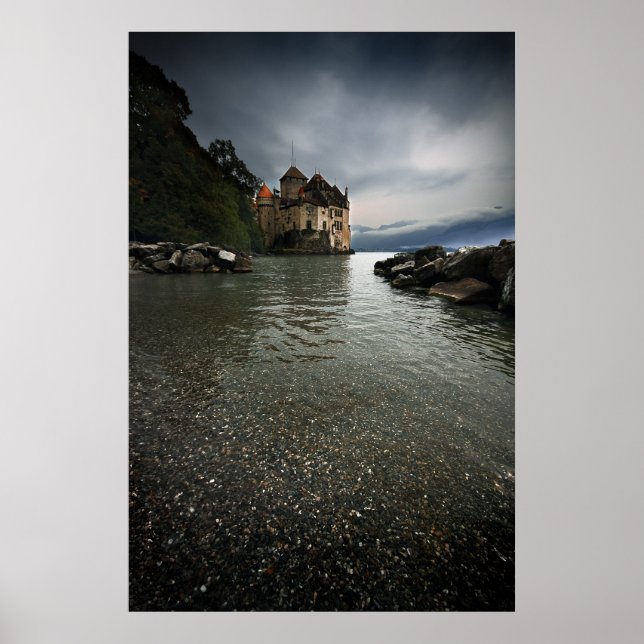 Poster Château de Chillon (Devant)