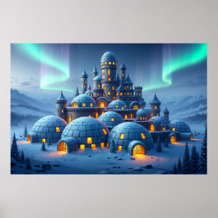 Poster Château de Cœur d'Hiver