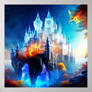 Poster Château de Crystal Enchanted