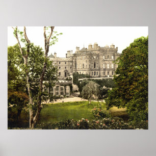 Poster Château de Culzean, Maybole, Carrick, Écosse