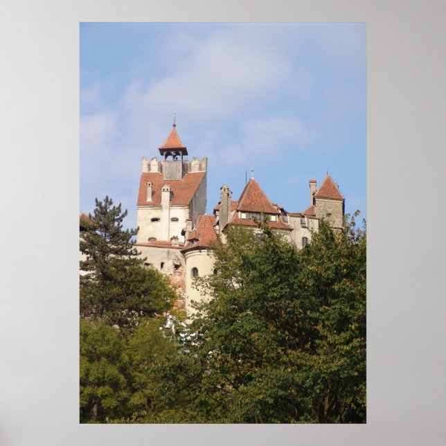 Poster Château de Dracula, contrôle Transylvanie (Devant)