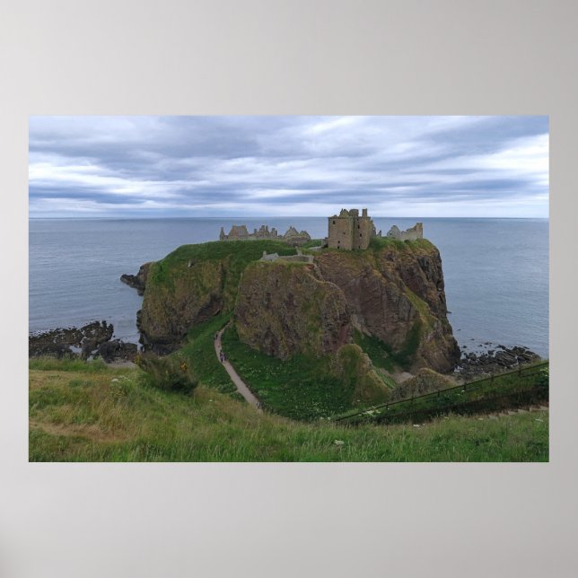 Poster Château de Dunnottar (Devant)