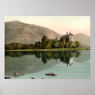 Poster Château de Kilchurn, Argyll et Bute, Ecosse