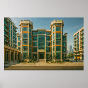 Poster Château de la Citadelle de Cristal