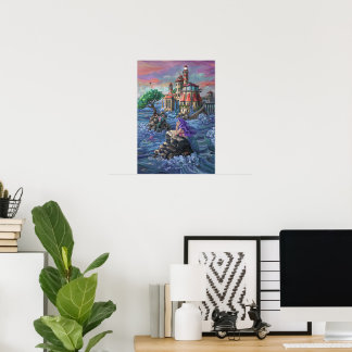 Poster Château de la Sirène