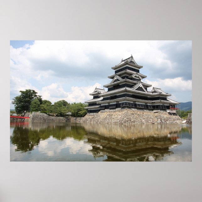 Poster Château de Matsumoto (Devant)
