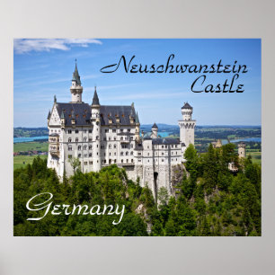 Poster Château de Neuschwanstein