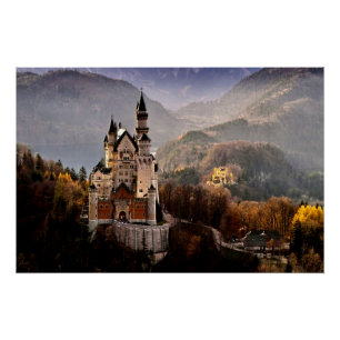 Poster Château de Neuschwanstein Allemagne