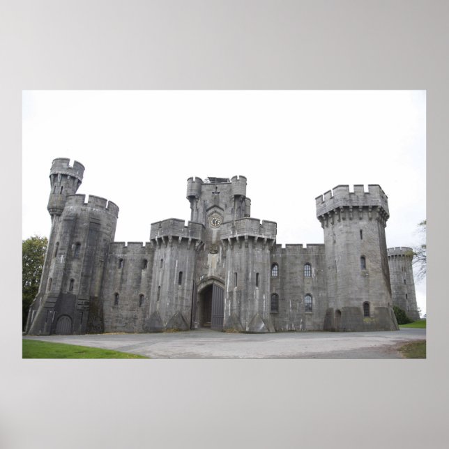 Poster Château de Penrhyn. (Devant)